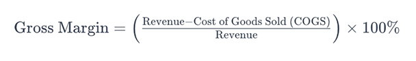 gross margin formula